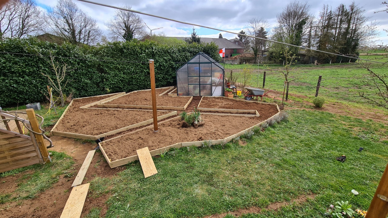 Der neue Gemüsegarten